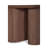  Walta Mono Side Table - Mud Brown