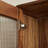 Single door bookcase