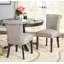 Chaise d'appoint rembourrée Ozias-28212653
