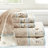 100% Cotton Jacquard 6 Piece Towel Set-101139488