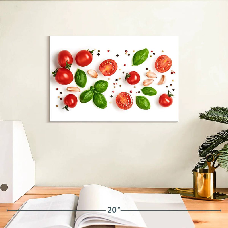Yarlin Tomato Basil And Spices, 8" H x 12" W