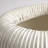 Baleen Cachepot-Ivory w/Brown Edges