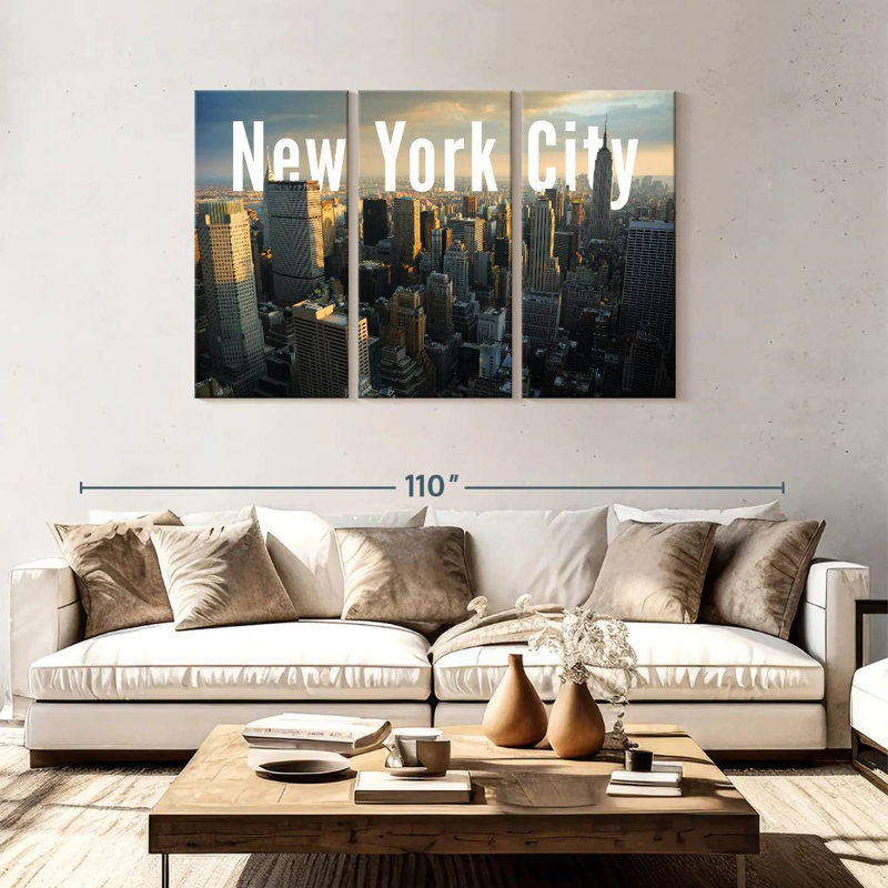 Sireci New York Vibes, 48" H x 74" W