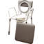 Essex Height Adjustable Commode Chair Grey