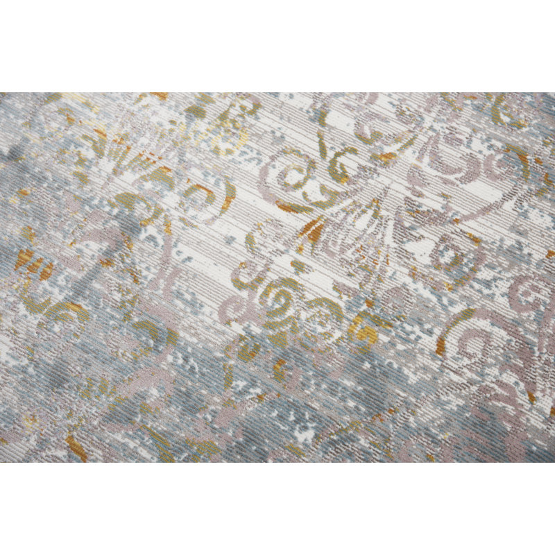 Elliot Ikat Indoor Rug, Rectangle 3'11" x 5'6"