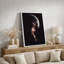 Illustration de déesse céleste au clair de lune, images de personnages mythiques, impression sur toile encadrée-123502027-123502018