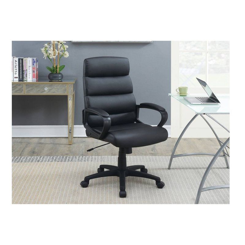 Chaise de bureau en similicuir