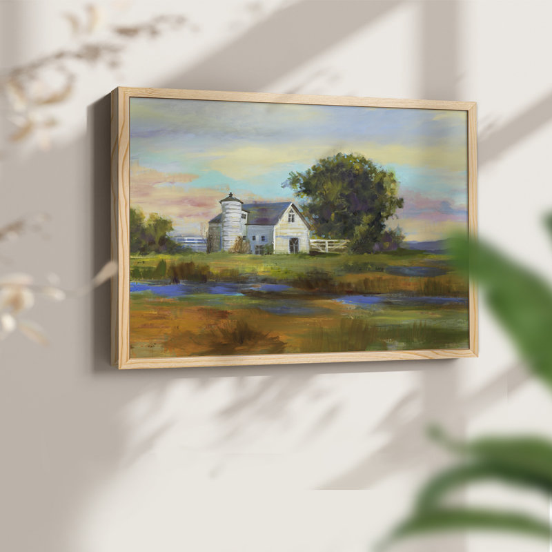 Down by the Barn - Reproduction encadrée - Restickable