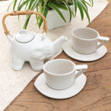 Dakota Fields Coedy 6oz. Solid Colour Teapot