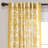 Emma Cotton Blend Sheer Curtain Single Panel