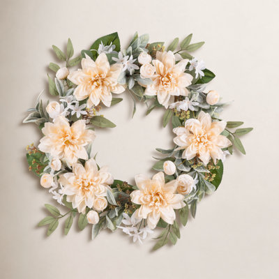 24" D Floral Wreath