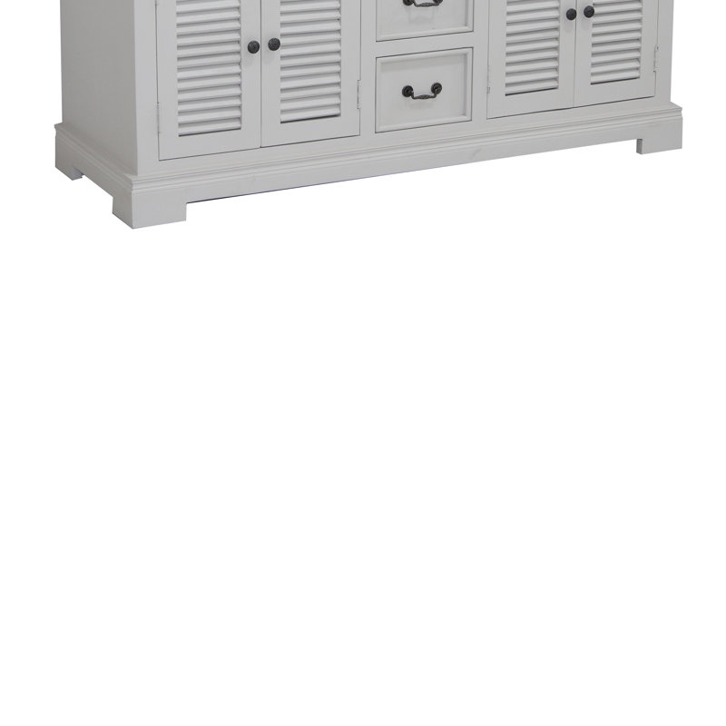 Wechsler 72'' Double Bathroom Vanity with Granite Top