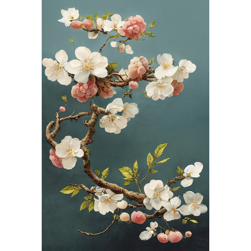 Cherry Blossoms, 60.96 cm H x 91.44 cm W