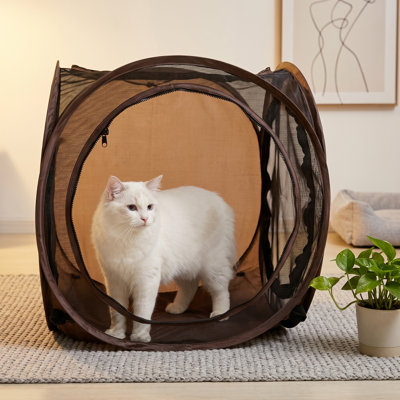 Paquet de 4 tapis de lit pour chat à réchauffement automatique, coussin chauffant pour chien, coussin pour animal d'hiver très chaud, tapis thermique lavable, bleu marine, 16 po x 20 po