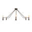 Alva Asta 6 - Light Chandelier