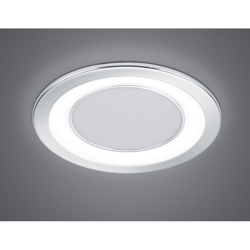 5" LED Recessed Lighting Kit, Chrome