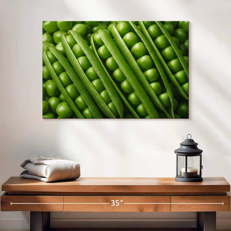 Yarlin Peas, 16" H x 24" W