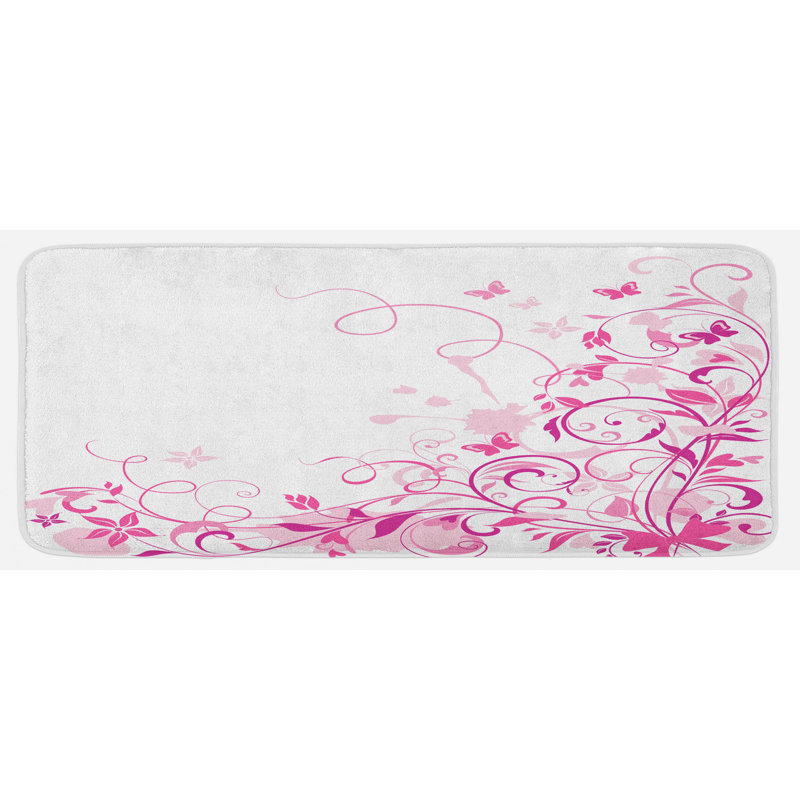 Tapis de cuisine Rose