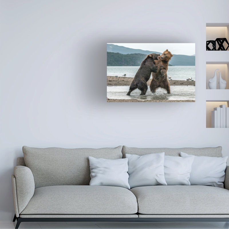 Art sur toile «ologico bologrio »par Giuseppe Damico, H 16 po x l 24 po