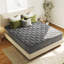 Matelas hybride antisensibilité en mousse viscoélastique gélifiée anti-statique 10/12 "dans une boîte certifiée CertiPUR-US et Oeko TEX-99707230-99707227