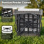 Swivel and sliding wicker patio chairs-2117509975-2117509931