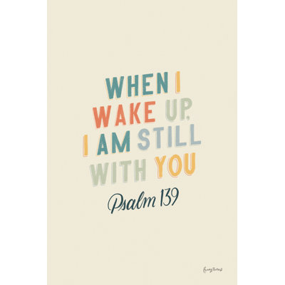 «Bible Saying IV» par Becky Thorns - reproduction d'art sur toile tendue