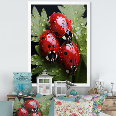 " Tiny Ladybug Garden Guardians "