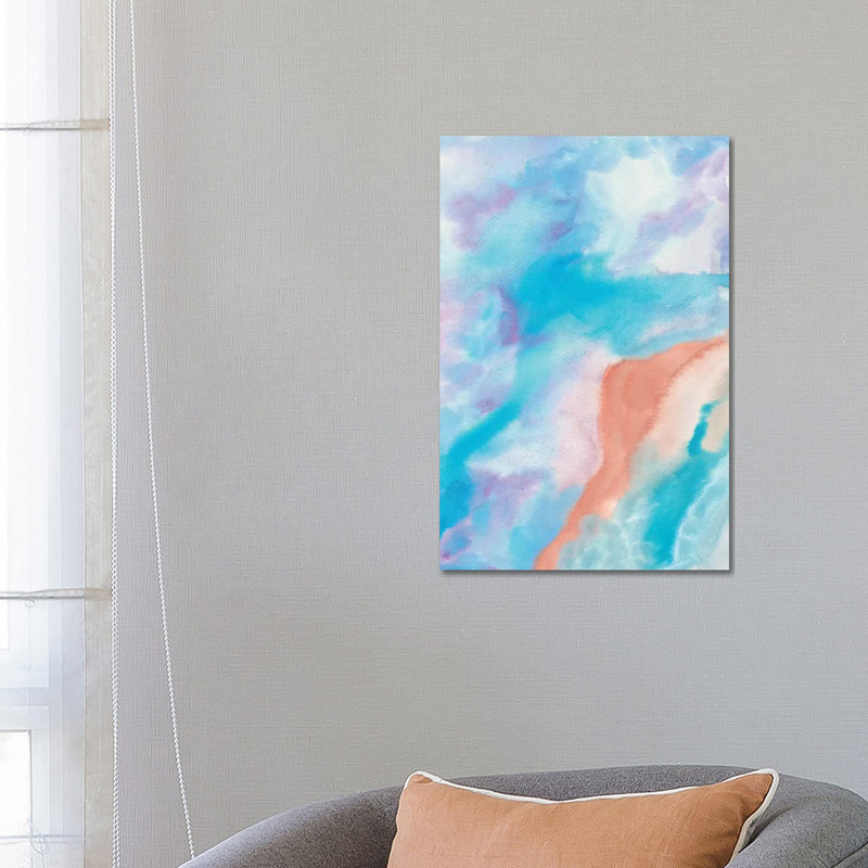 Abstract X by Marco Gonzalez - Wrapped Canvas Painting, 66.04 cm H x 45.72 cm W x 1.91 cm D