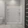 Qwall 60" W x 36" D Framed Rectangle Shower Stall and Base Included
