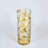 FLORA Solid Gilded Glass Cylinder Vase-2053982862-2053982860
