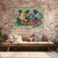 Art mural coloré contemporain Gossip-1286919800
