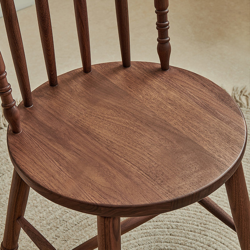 High quality solid wood large table set, 7
