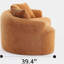 Canapé courbé rembourré-508619750