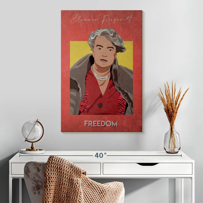 Eleonor Roosevelt, H 30 po x l 20 po
