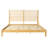 Arden Modern Solid Wood Bed Frame With Slatted Headboard-122657331-122657334
