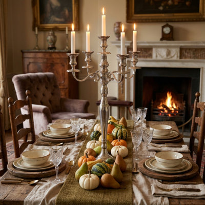 Hampton 30.7'' H Metal Tabletop Candelabra
