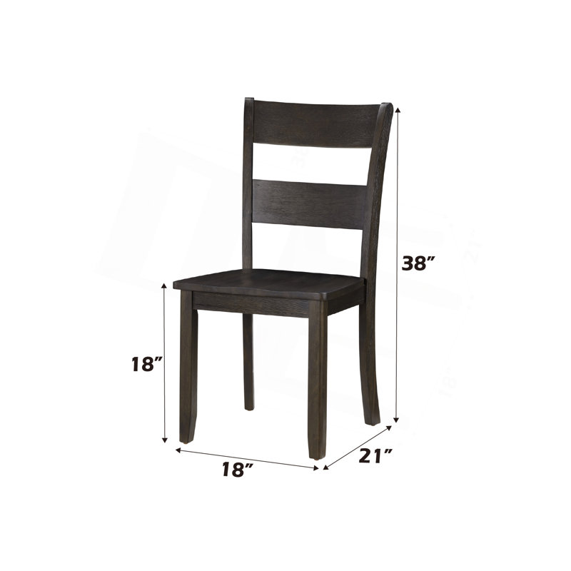 Ensemble de 2 chaises d'appoint Haddie