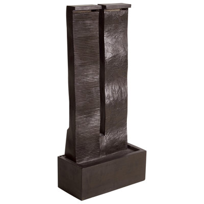 SUNLINE Outdoor Waterfall Fountain with Lights