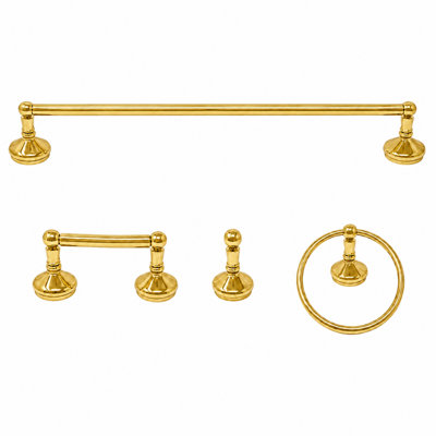 Ensemble de quincaillerie d'accessoires de salle de bain 4 pièces Sacramento P4BSAC18