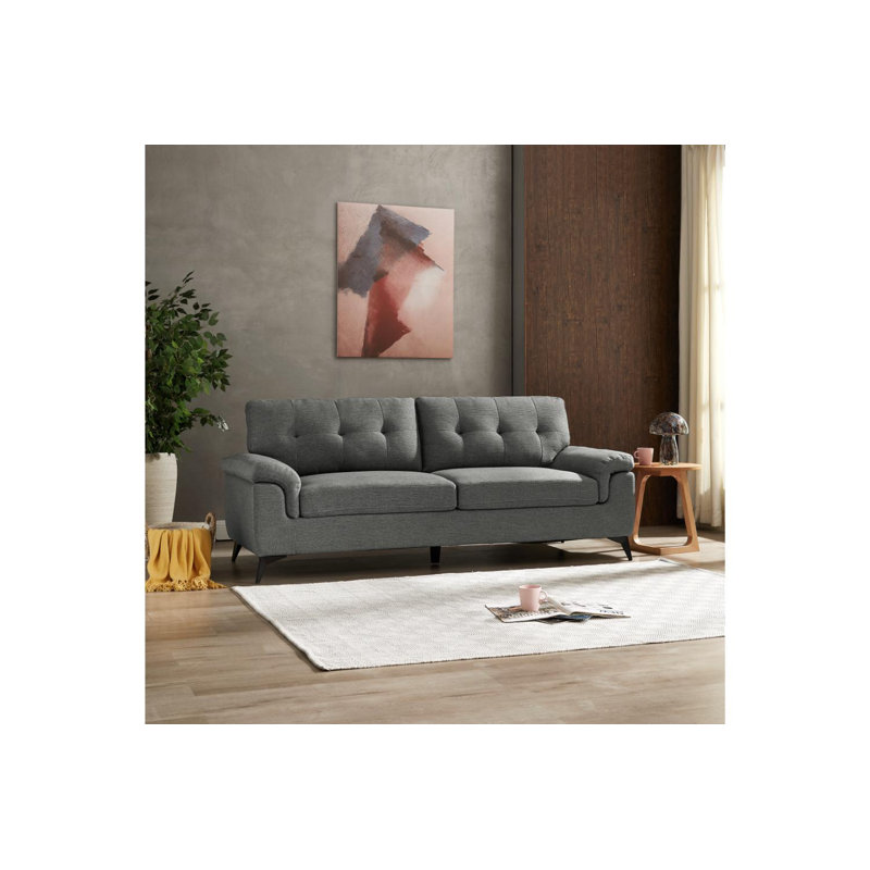 Dylan Sofa, Dark Grey, 3