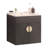 20''Bathroom Vanity,black Excluding sink (Without ceramic basin)