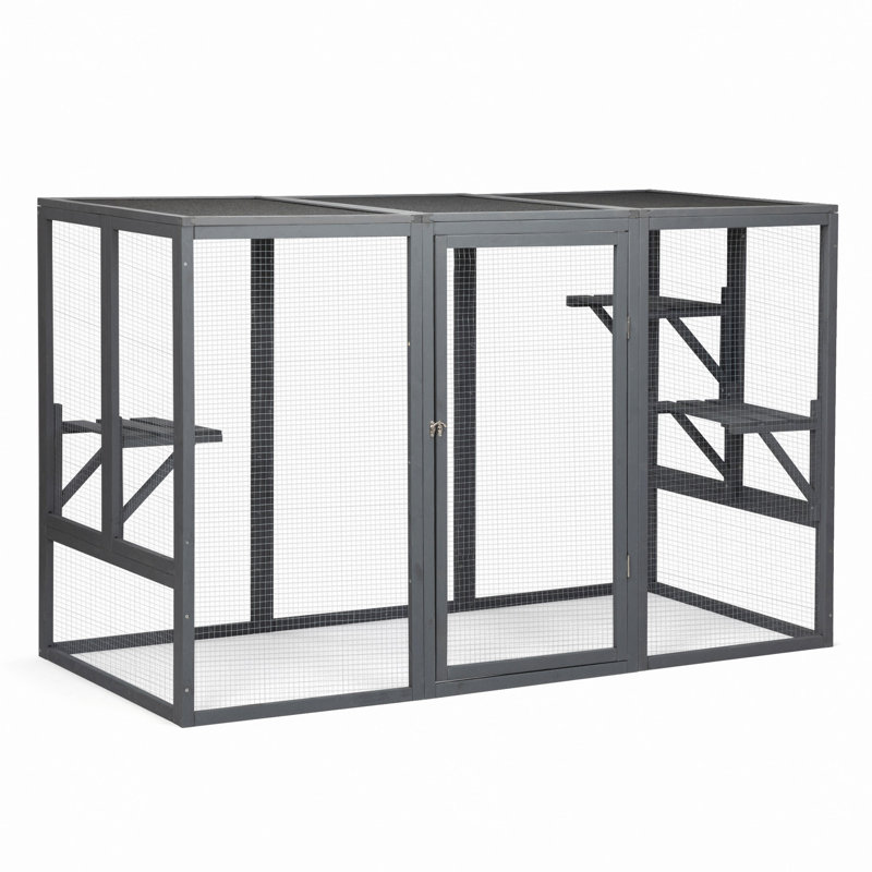 Maison pour chat Daison, Black/Gray