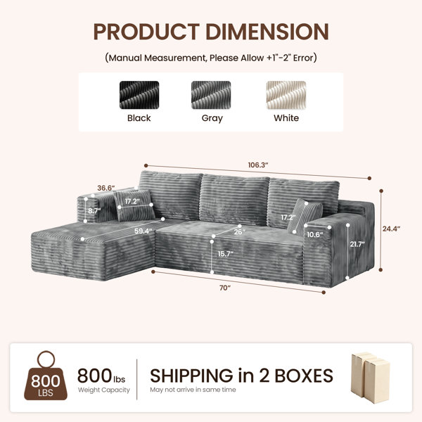 Dimensions du produit