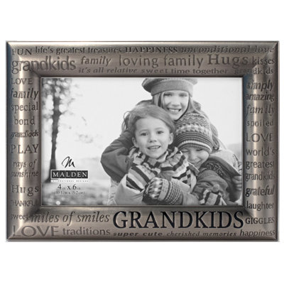 Alfeo Pewter Metal Embossed Picture Frame