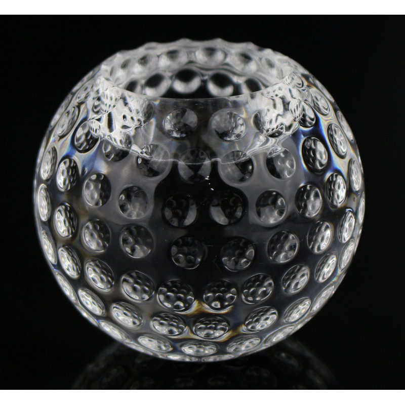 Photophore en verre cristallin 3 po