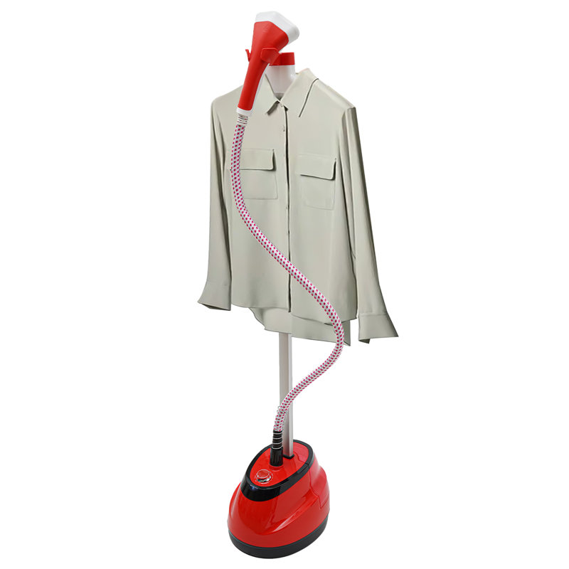 OUKANING 1350 Watt Garment Steamer, Red