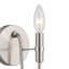 Applique murale Foundry - Nickel brossé-125545640