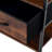 3-Tier Nightstands With Charging Station,Set Of 2,End Table,Bed Side Table With Two Fabric Drawers