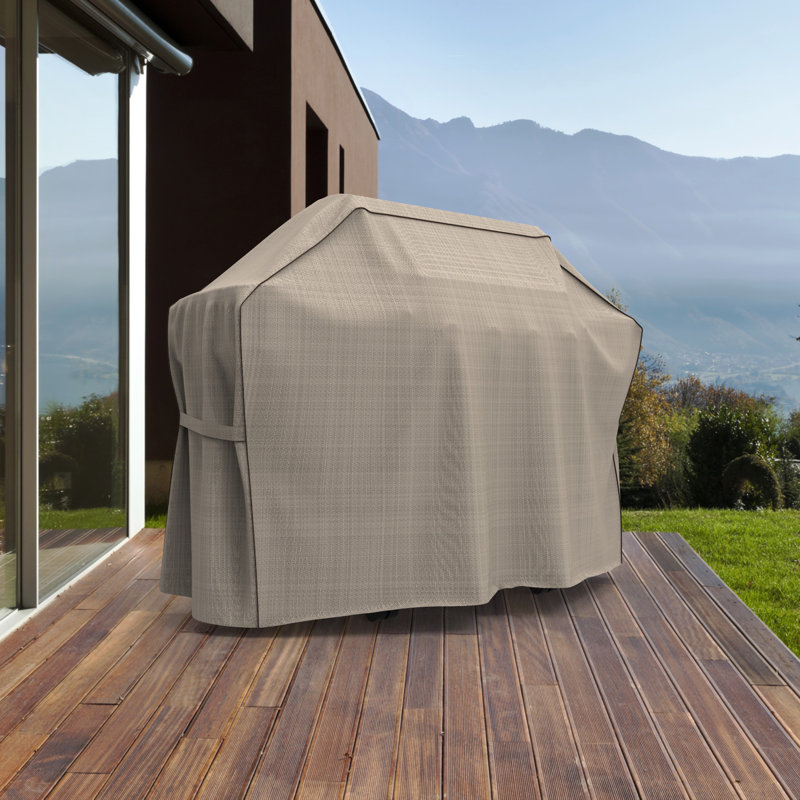 Miguel Water Resistant BBQ Grill Cover, 48" H x 60" W x 23" D