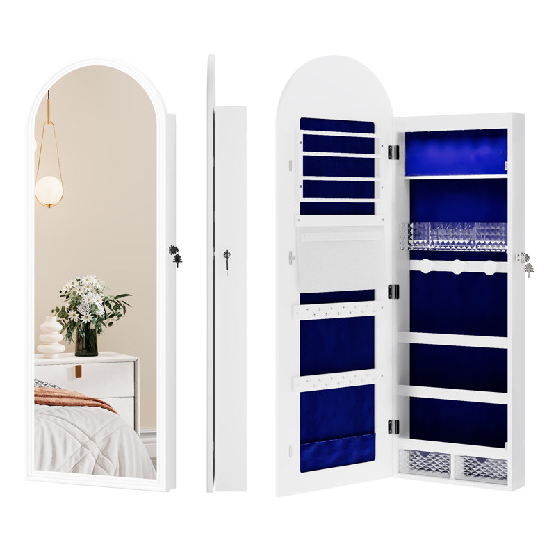 Miroir Keatley, Blanc